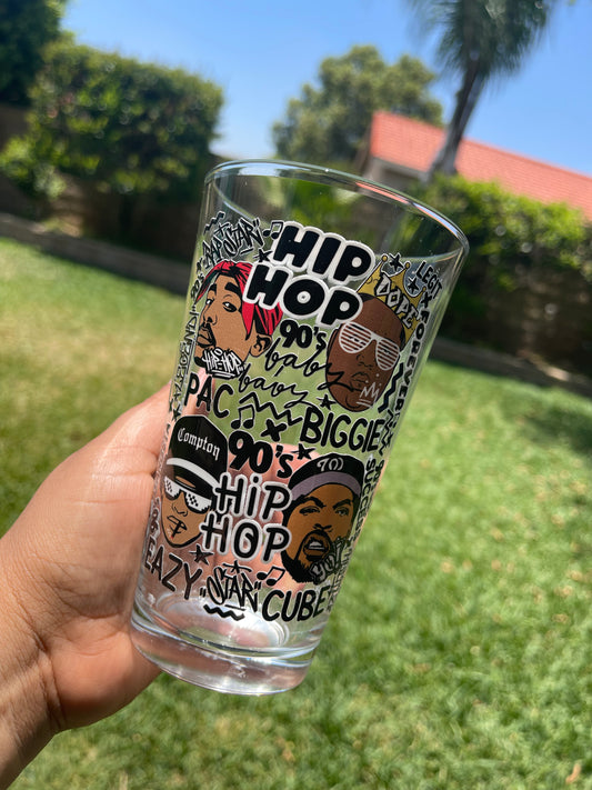 Hip-Hop Icons Glass cup