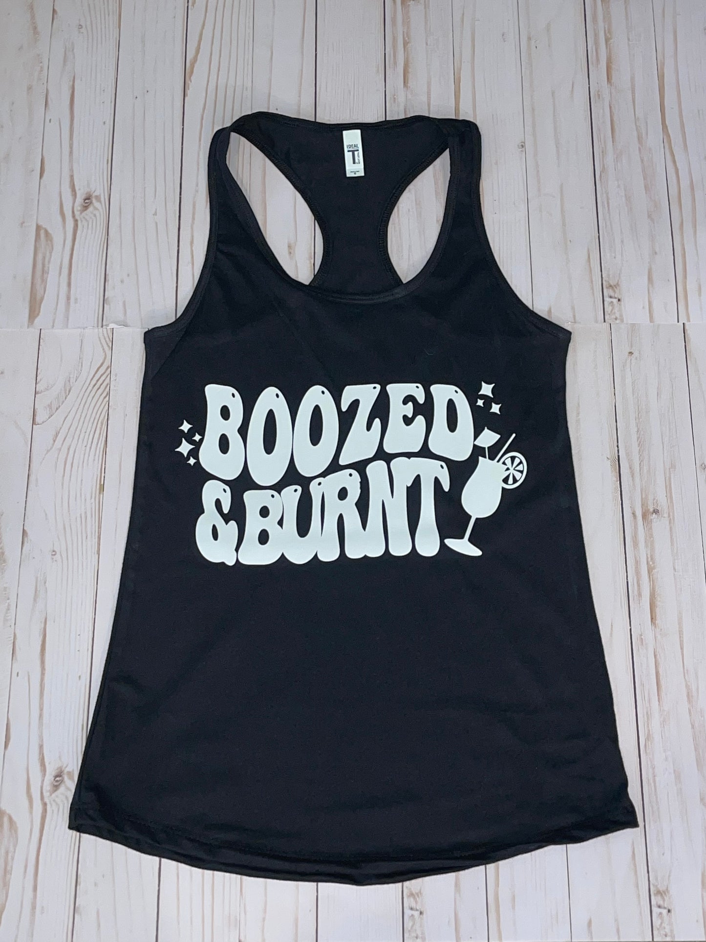 Boozed and Burnt Tank Top