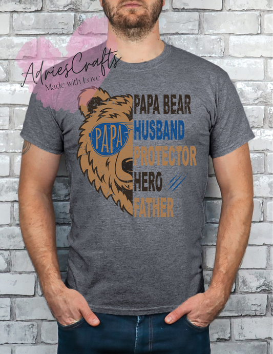 Papa Bear Protector T-shirt