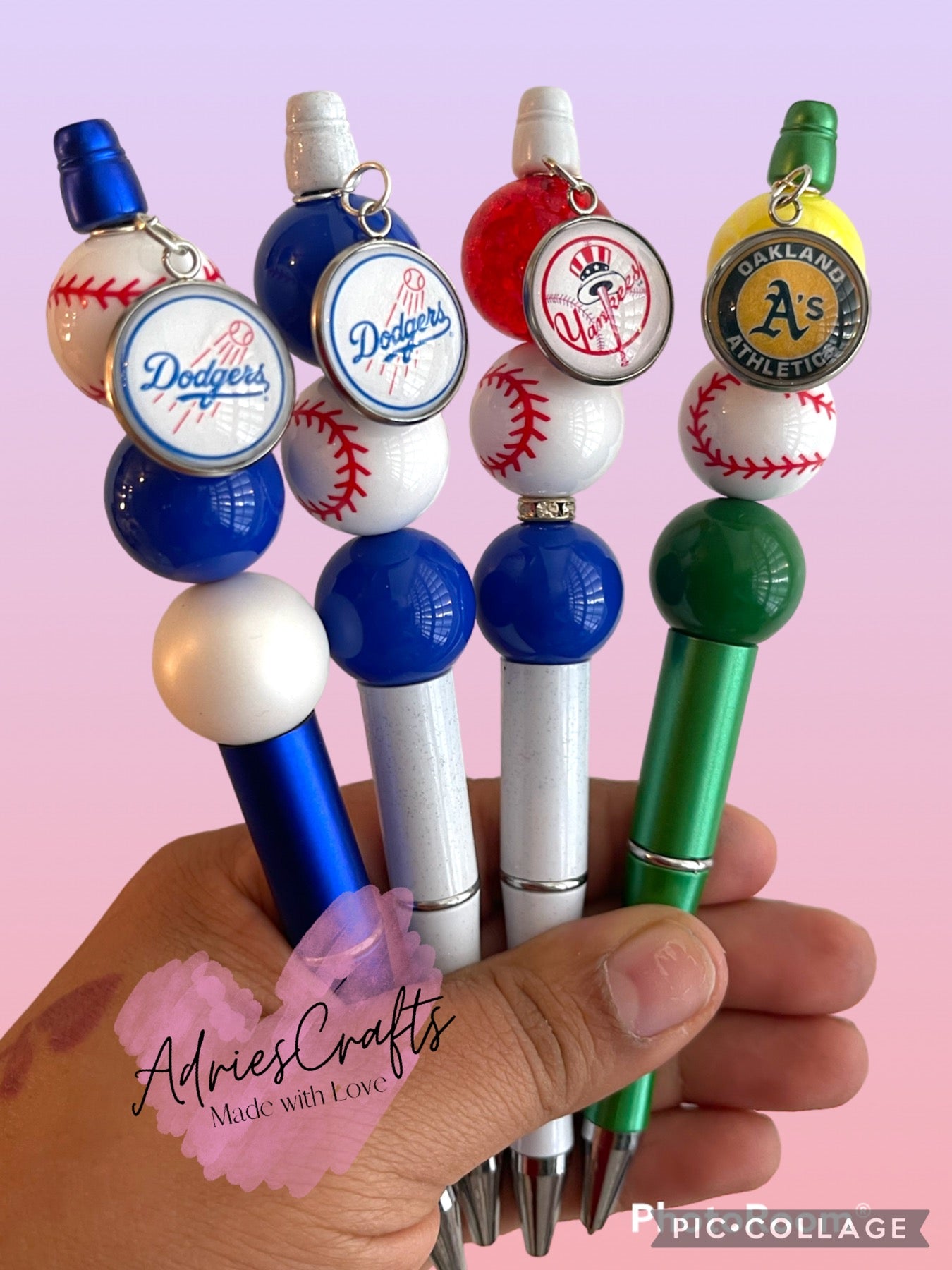Baseball Bead Pen