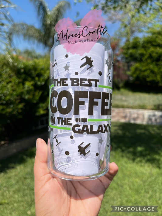 Galaxy Coffee Glass Can