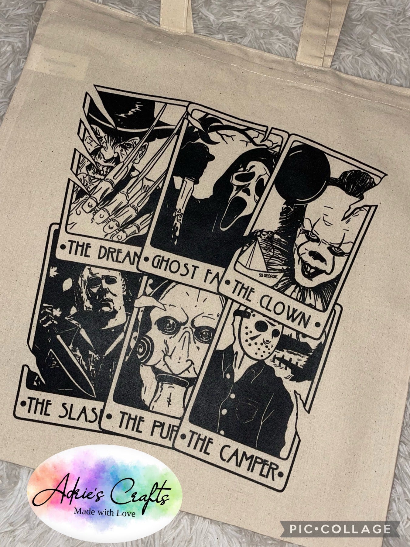 Horror Character Tote
